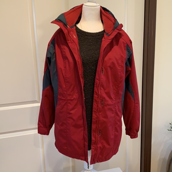 COLUMBIA INTERCHANGE THREE IN ONE WINTER JACKET - Picture 2 of 16